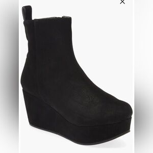 Chocolat Blu Wilkins over the ankle suede Bootie 8.5 NWOT